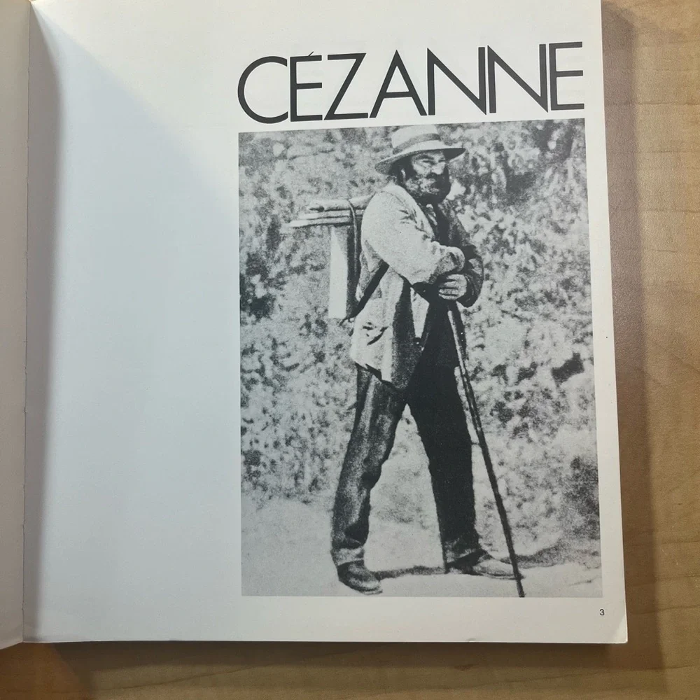 CEZANNE 1982 Impressionist Painter Art Book In French